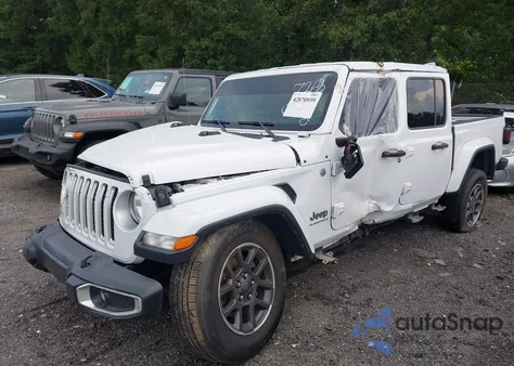 2023 Jeep Gladiator Overland 4X4 z USA, uszkodzony, nr VIN 1C6HJTFG3PL507268